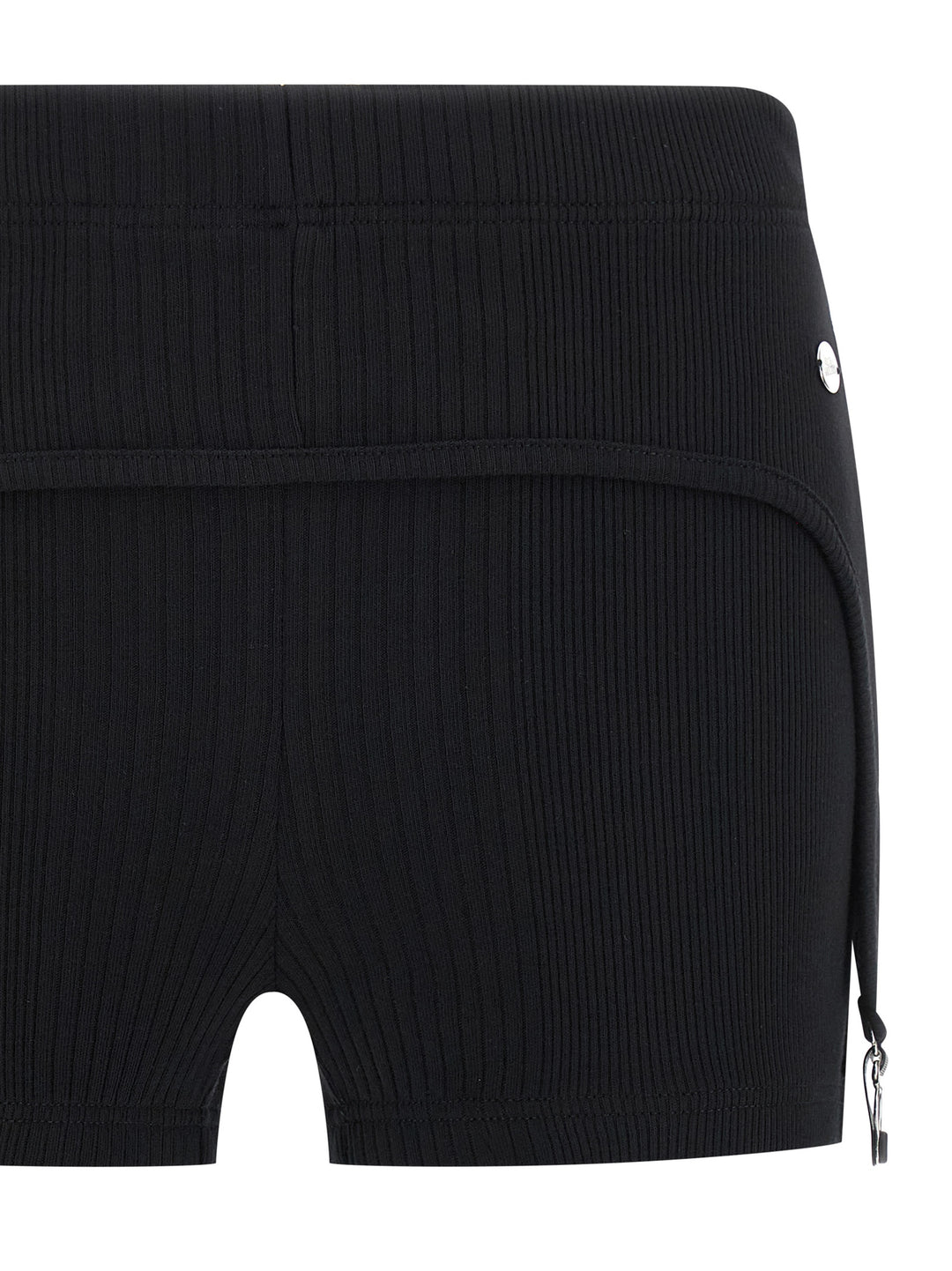 Jean Paul Gaultier The Black Garter Bermuda and Short - Black | e8cd9d38c25495088478440e9a54dc51134cfc82