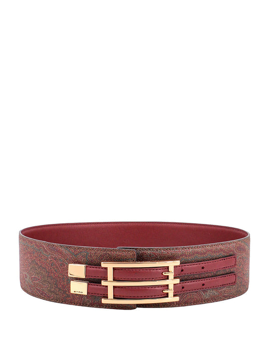 Jacquard Paisley Fabric Belt