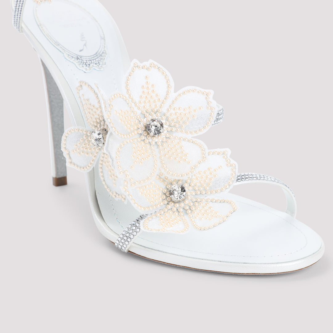 Rene` Caovilla Sandals - White | 759736c8a3f491a85b04201810e7d06d6ac27ad2