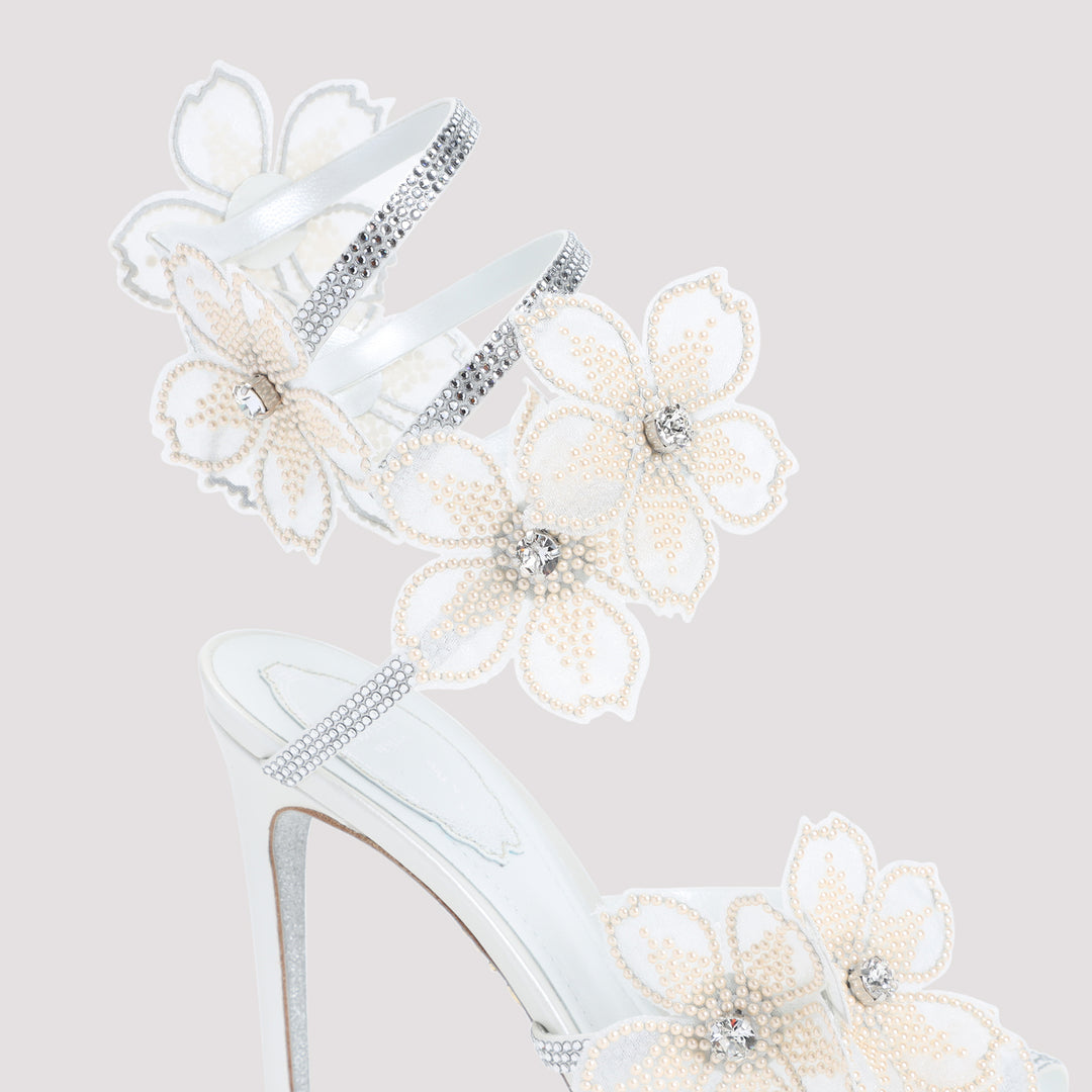 Rene` Caovilla Sandals - White | 02544f20993658a360fa47df05440ab81f776c1e