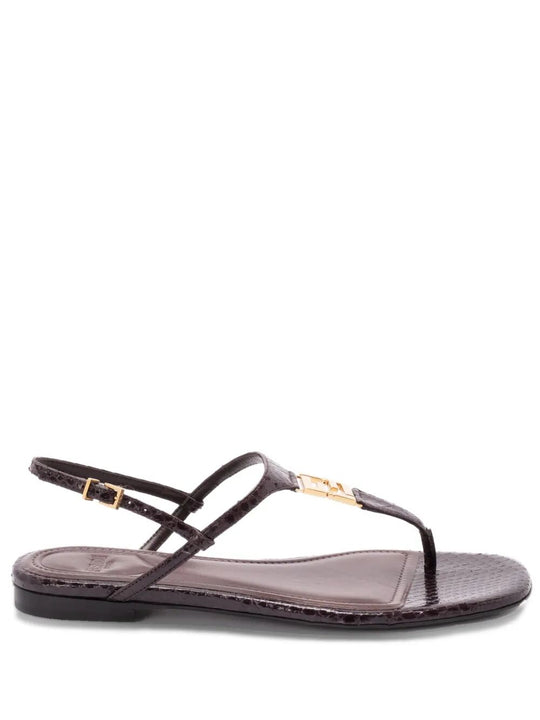 Fendi Ffold Ayers Flip-Flops
