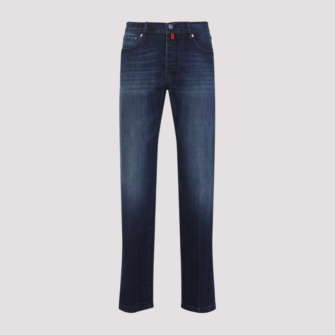 Kiton Regular & straight leg - Blue | 039f3623bb53c2ee11934bca7c1a9768cde8dc72