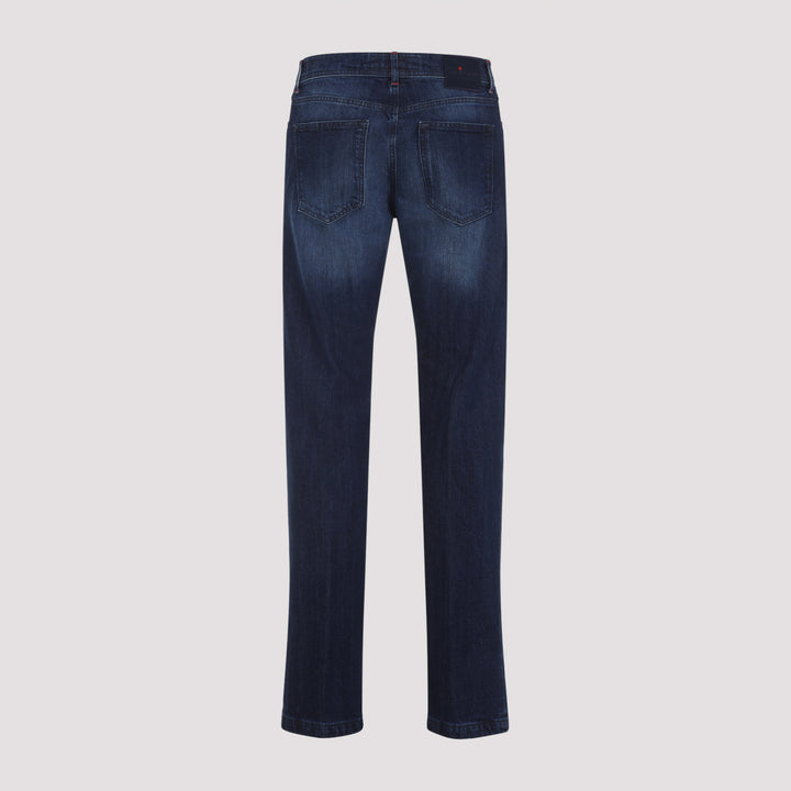 Kiton Regular & straight leg - Blue | ba377191be58a8f6e066e7e3b6ea3cd9296a3af1