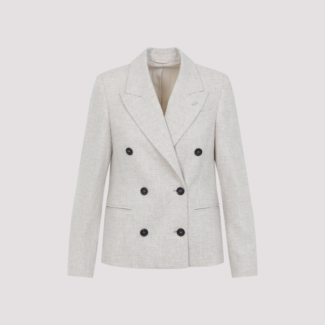 Brunello Cucinelli Jackets - Nude & Neutrals | 9239ff9dc432a6402e12ccd5da4c7f04ea5354eb