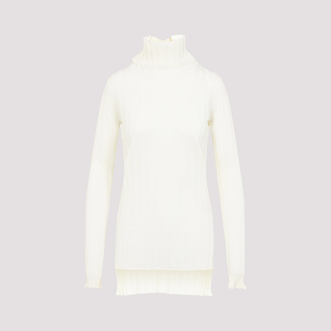 Carven Pullover - White | 4070f47ef03a92ff5516cf33c1efc8f0dc4bfebc