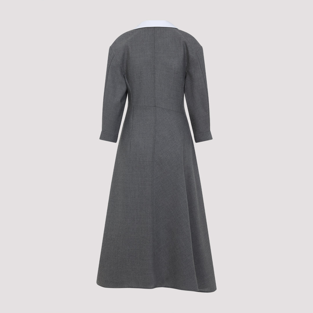Jil Sander Midi dresses - Grey | 9887ce4437cfad94f468c48a445981e8544732a2