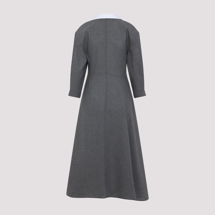 Jil Sander Midi dresses - Grey | 9887ce4437cfad94f468c48a445981e8544732a2