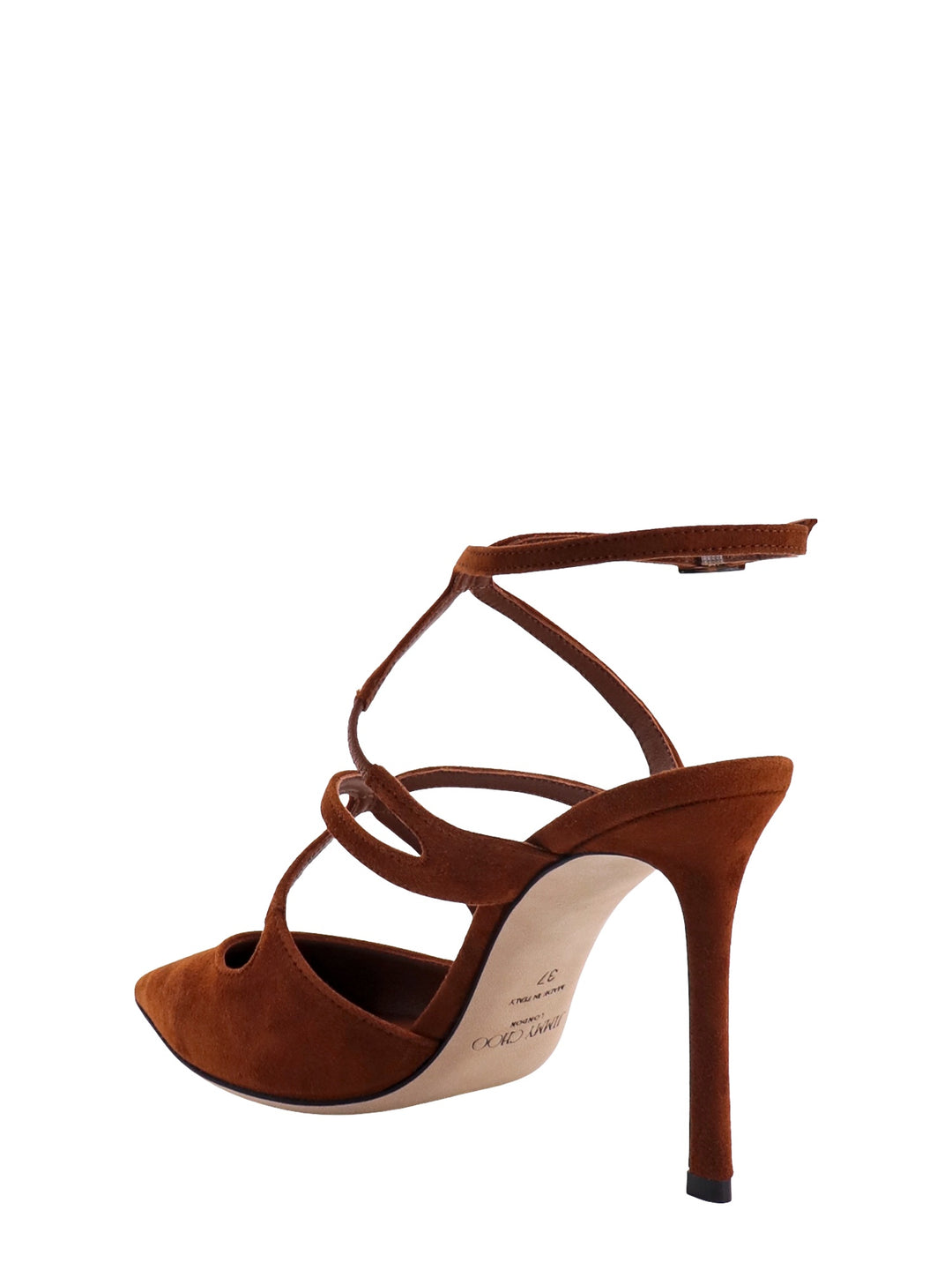 Jimmy Choo With Heel - Brown | a1f7ea68957486b452b3c50e95df653b0285932b
