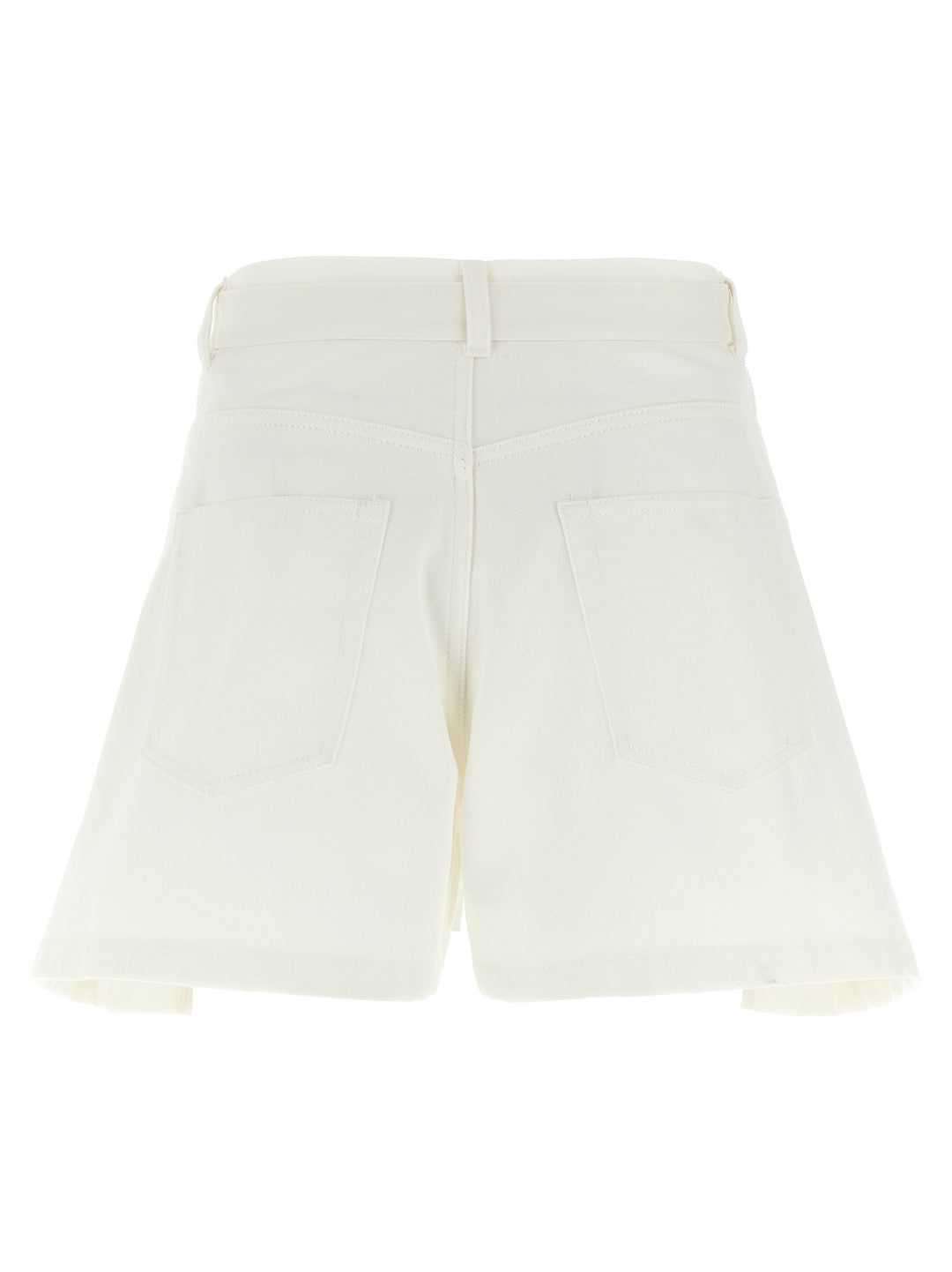 Sacai Wool Insert Shorts Bermuda and Short - White | e3bd0db521366c558c8a362c65efc3b0628854b4
