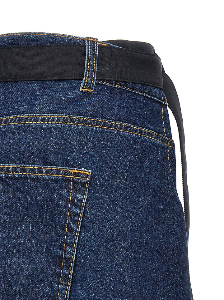Sacai Wool Insert Shorts Bermuda and Short - Blue | ec4558b5157fad09168dddaa9f39719afb7e13d3