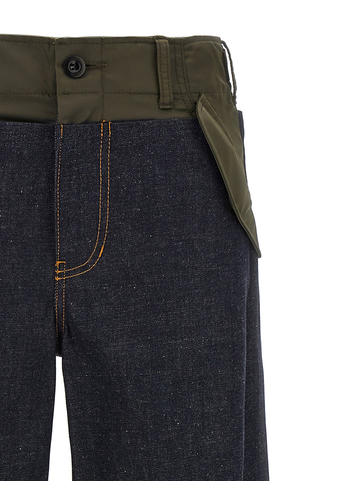 Sacai Denim Pants Jeans - Multicolor | d0cb3cd5ff3b3bb19ff634da6b5957e5cf300b96