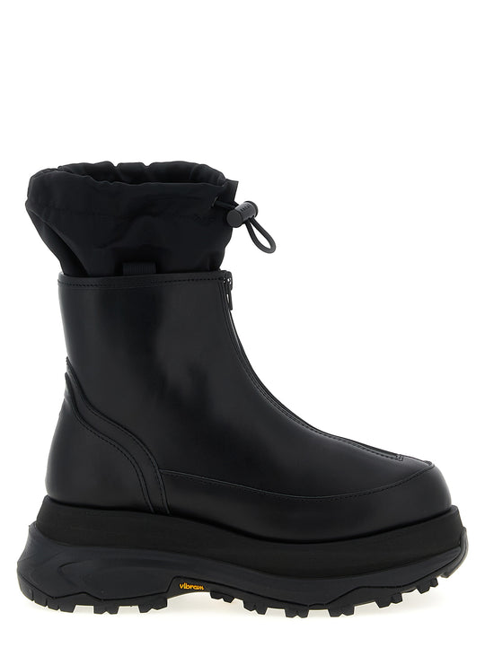 Zip Up Boots Boots And Ankle Boots Black