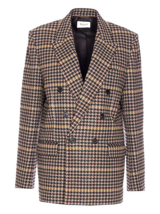 Wool Double Breasted Jacket