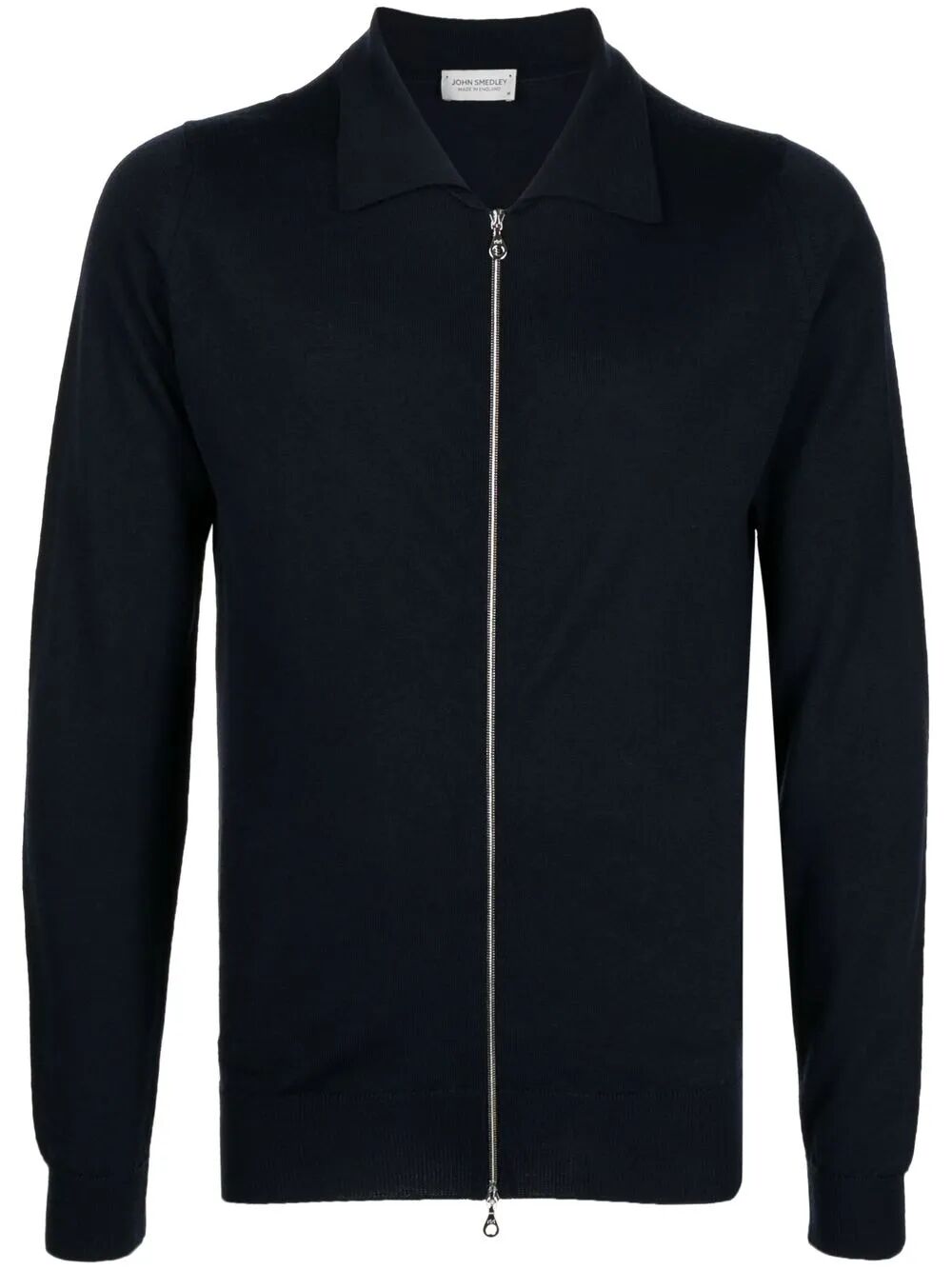 John Smedley Full zip - Blue | 898c6e806fdc05e01a9492ca40f176ff4a335d58