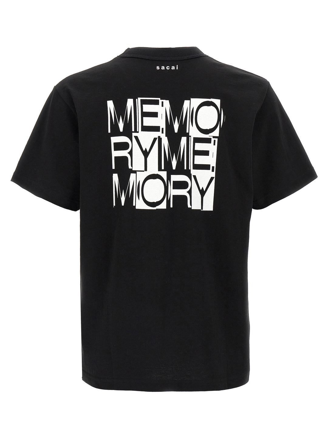 Sacai Memory T-shirt - White/Black | 6adfe26ad614a87ae18facf9c94e0c8b8afc5c6d