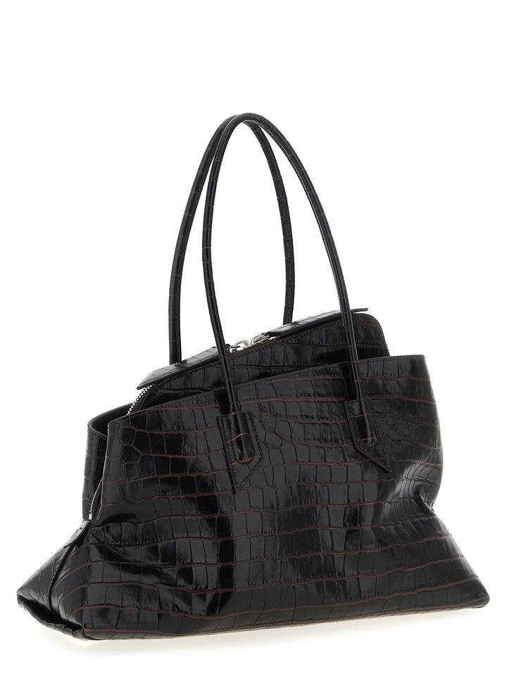 The Attico La Passeggiata Medium Shoulder Bags - Brown | d47ab454e25feb68c73f888d27fce646248f2759