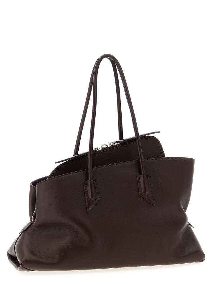 The Attico La Passeggiata Medium Shoulder Bags - Purple | 07d27a0f8d30210dceb6cb50ed6054ffa5073b71