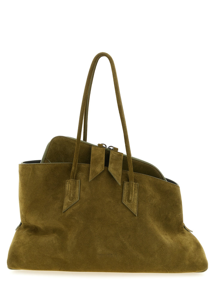 The Attico La Passeggiata Medium Shoulder Bags - Green | 654675f90b6c3f8e5a55467d9e85ff6e924a3fc1