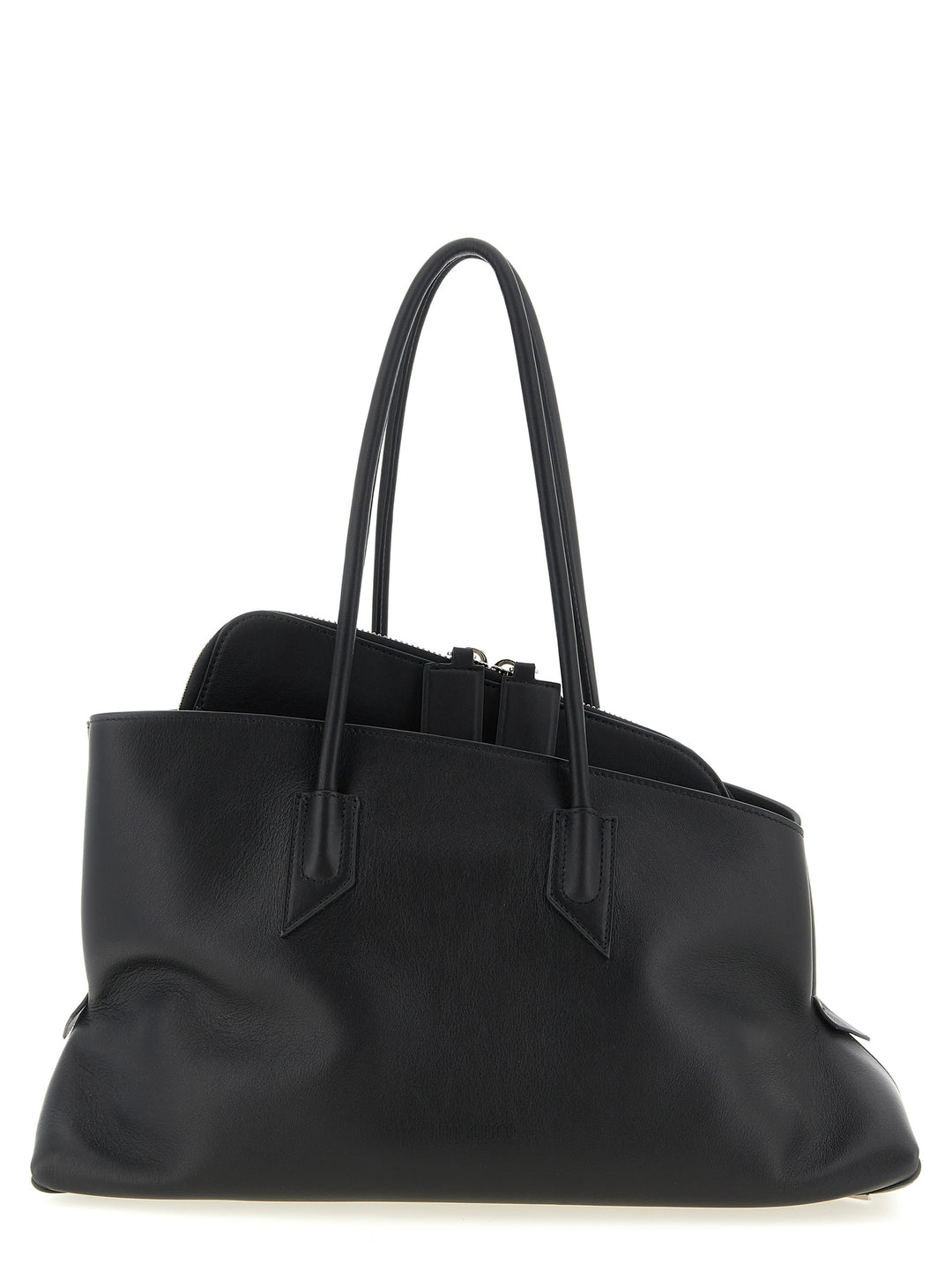 The Attico La Passeggiata Medium Shoulder Bags - Black | bef593ea8acdb2d9e763e2f101135e9d074be736