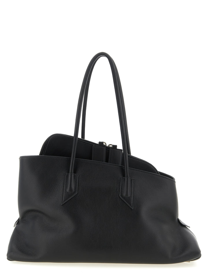 The Attico La Passeggiata Medium Shoulder Bags - Black | bef593ea8acdb2d9e763e2f101135e9d074be736