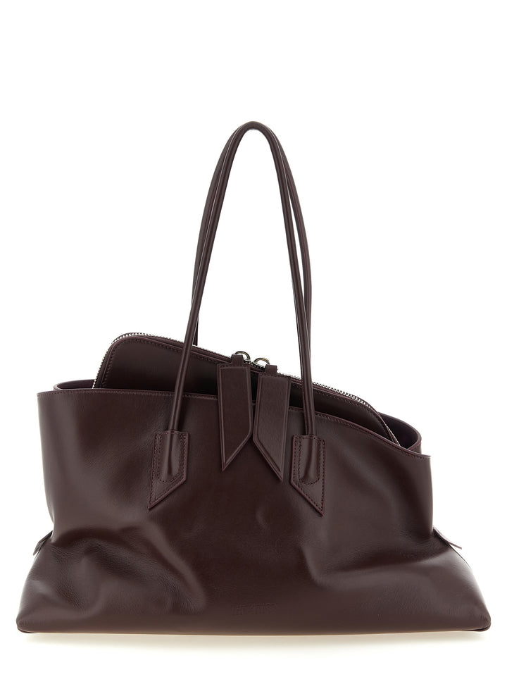 The Attico La Passeggiata Medium Shoulder Bags - Purple | acde1b73008b31cd0a3da85832b7ab1a1b761a70