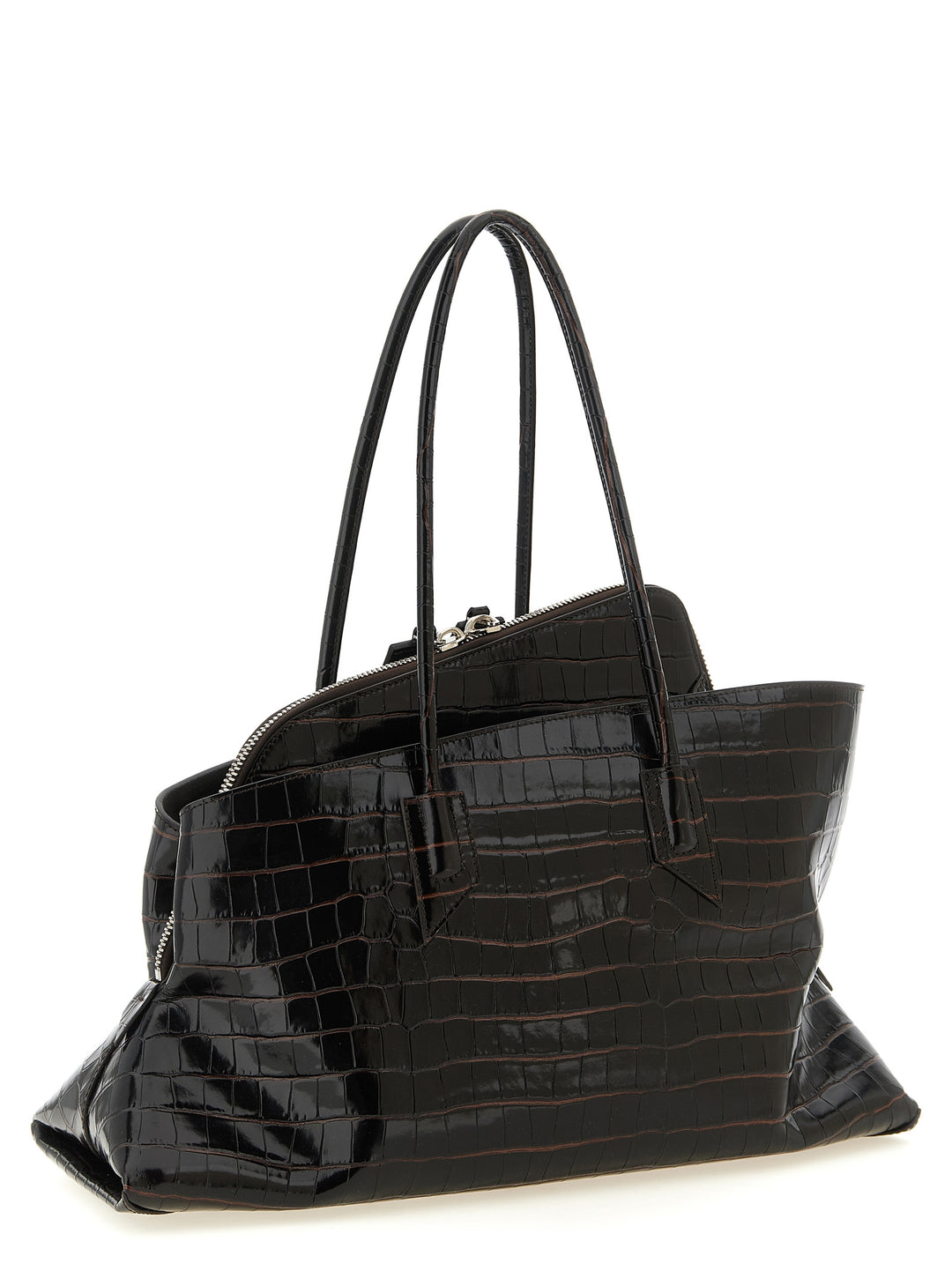 The Attico La Passeggiata Medium Shoulder Bags - Brown | c980d2f20a33186abe828358c520435b0e2c6df7