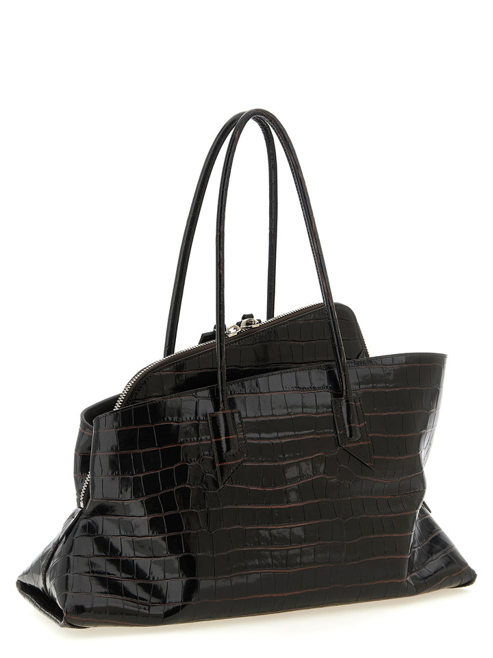 The Attico La Passeggiata Medium Shoulder Bags - Brown | c980d2f20a33186abe828358c520435b0e2c6df7