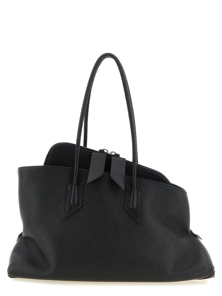The Attico La Passeggiata Medium Shoulder Bags - Black | a10ea9b2fbfe6cfd220115a9975db2439d7ae1e6