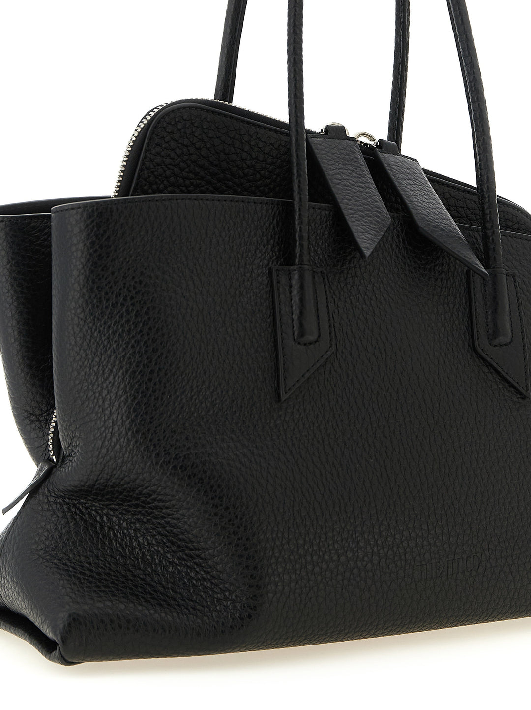 The Attico La Passeggiata Medium Shoulder Bags - Black | eaf56d1f5e979191223063e476ca5a8e347cf675