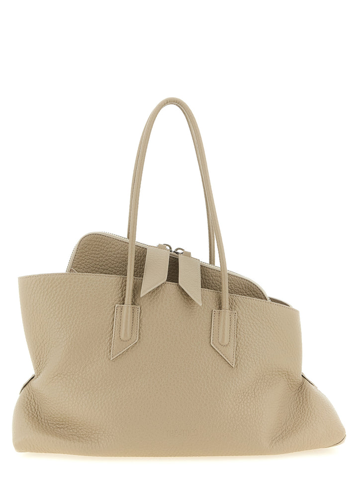 The Attico La Passeggiata Medium Shoulder Bags - Beige | 83c9eccbb45a2a07e66fa24de225f48a328e89c0
