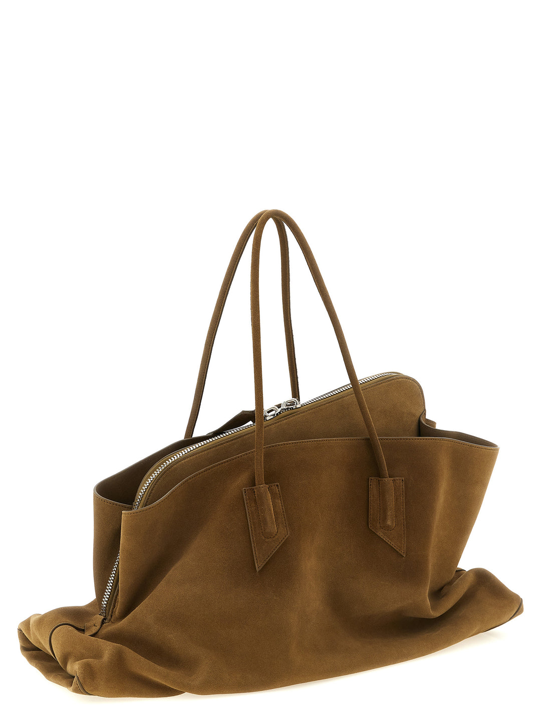 The Attico La Passeggiata Large Shoulder Bags - Brown | c9a273cc9a5dd9b228df0b809c3605f39826c528