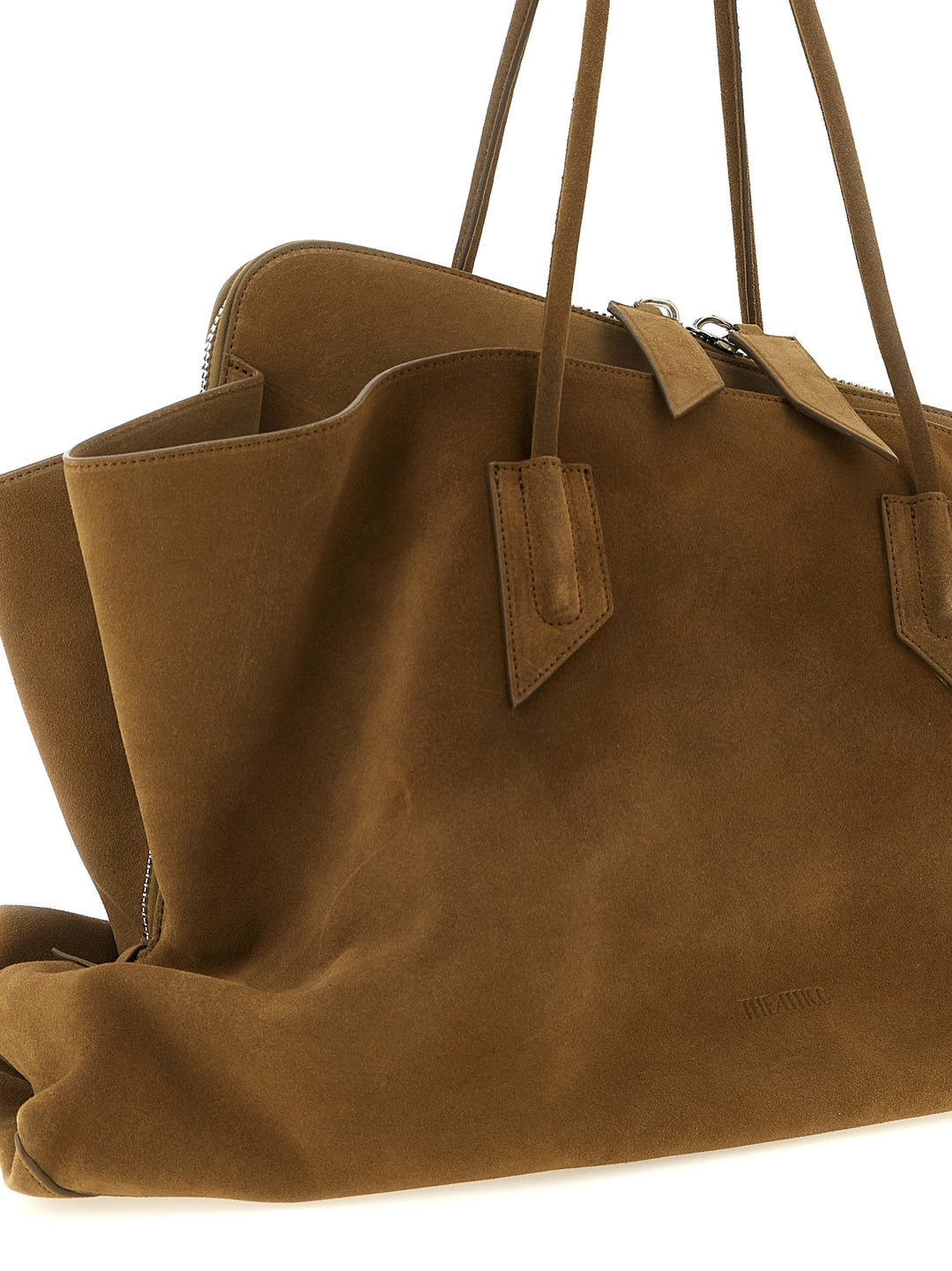 The Attico La Passeggiata Large Shoulder Bags - Brown | 4cf67bb2f000ac6de02d18dd71dfba9838788ed1