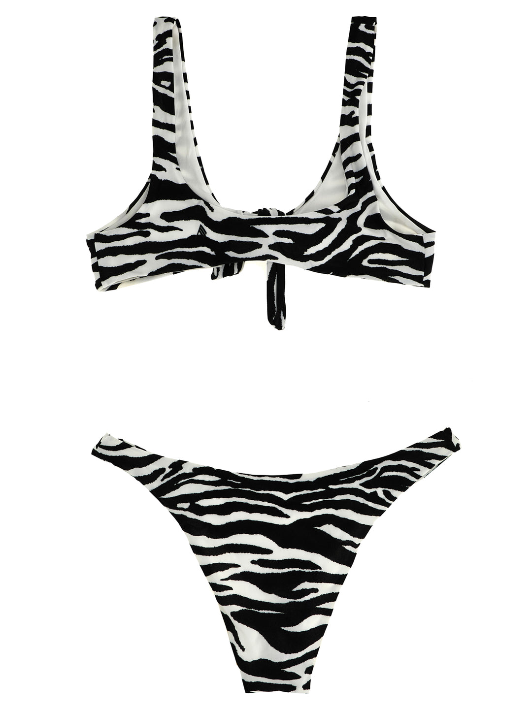 The Attico Estate Meravigliosa Beachwear - White/Black | e1fdaa8856eafb3e3b400458088fd20d7b22c6b8