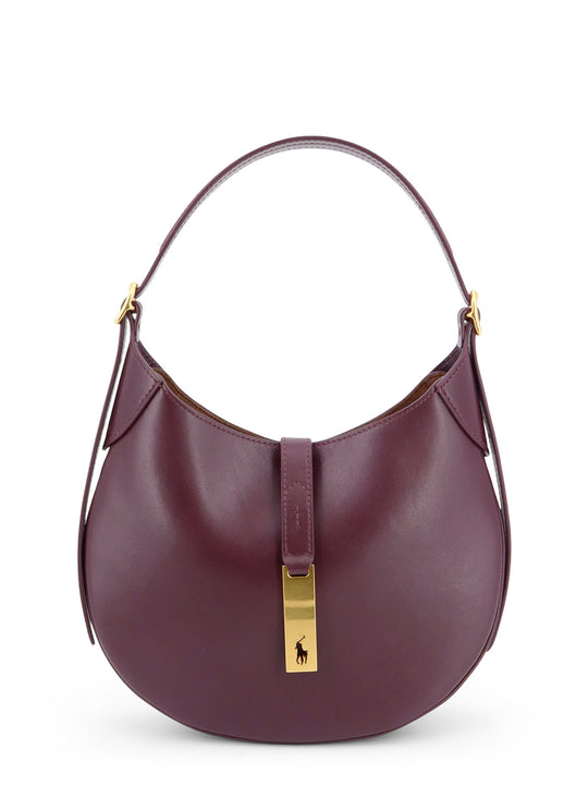 Leather Id Shoulder Bag