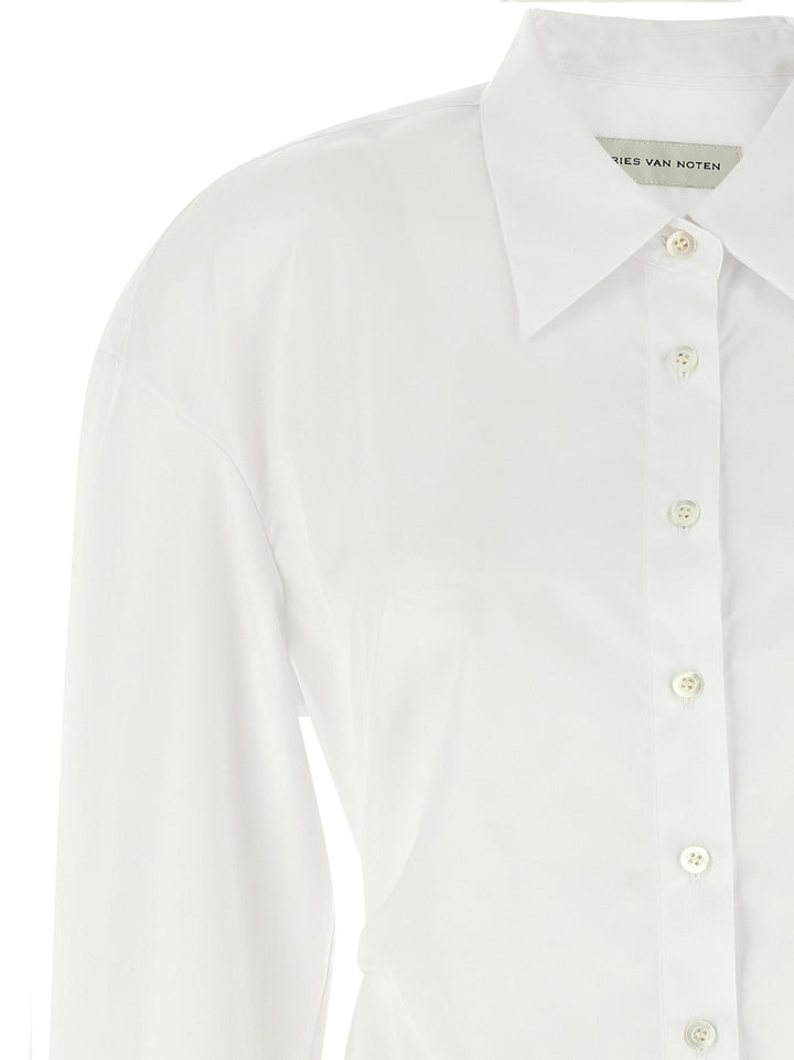 Dries Van Noten  Cenny Shirt and Blouse - White | 7c68a8aba5d513ff9fb397cac57041053ac416e2