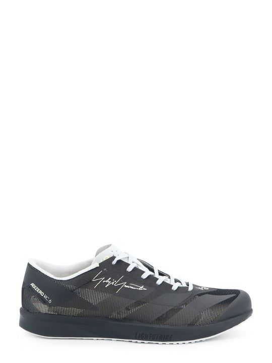 Mesh Sneakers With Embroidered Logo On The Side