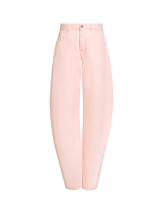 Barrel Fit Denim Trousers