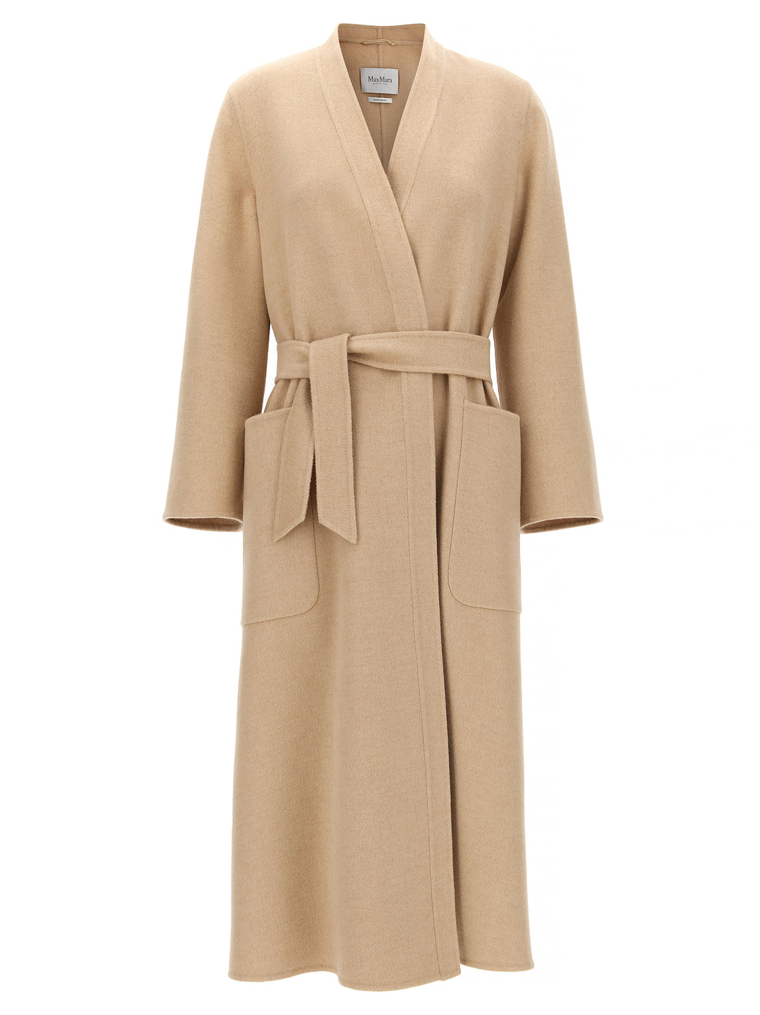 Max Mara Vezzoso Coats and Trench Coats - Beige | 7ac8de0ffe55d4d5bb2c4fcd65490f96dd0ade2d