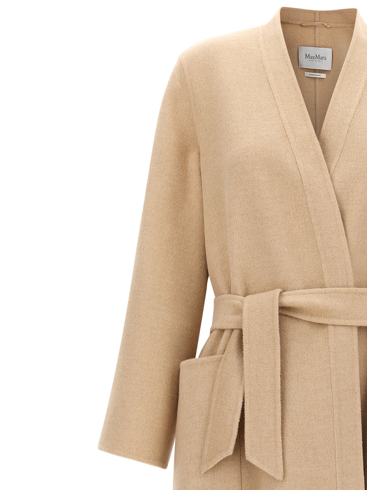 Max Mara Vezzoso Coats and Trench Coats - Beige | fc7c92510729869d873465281fb7f7cc114a7e88