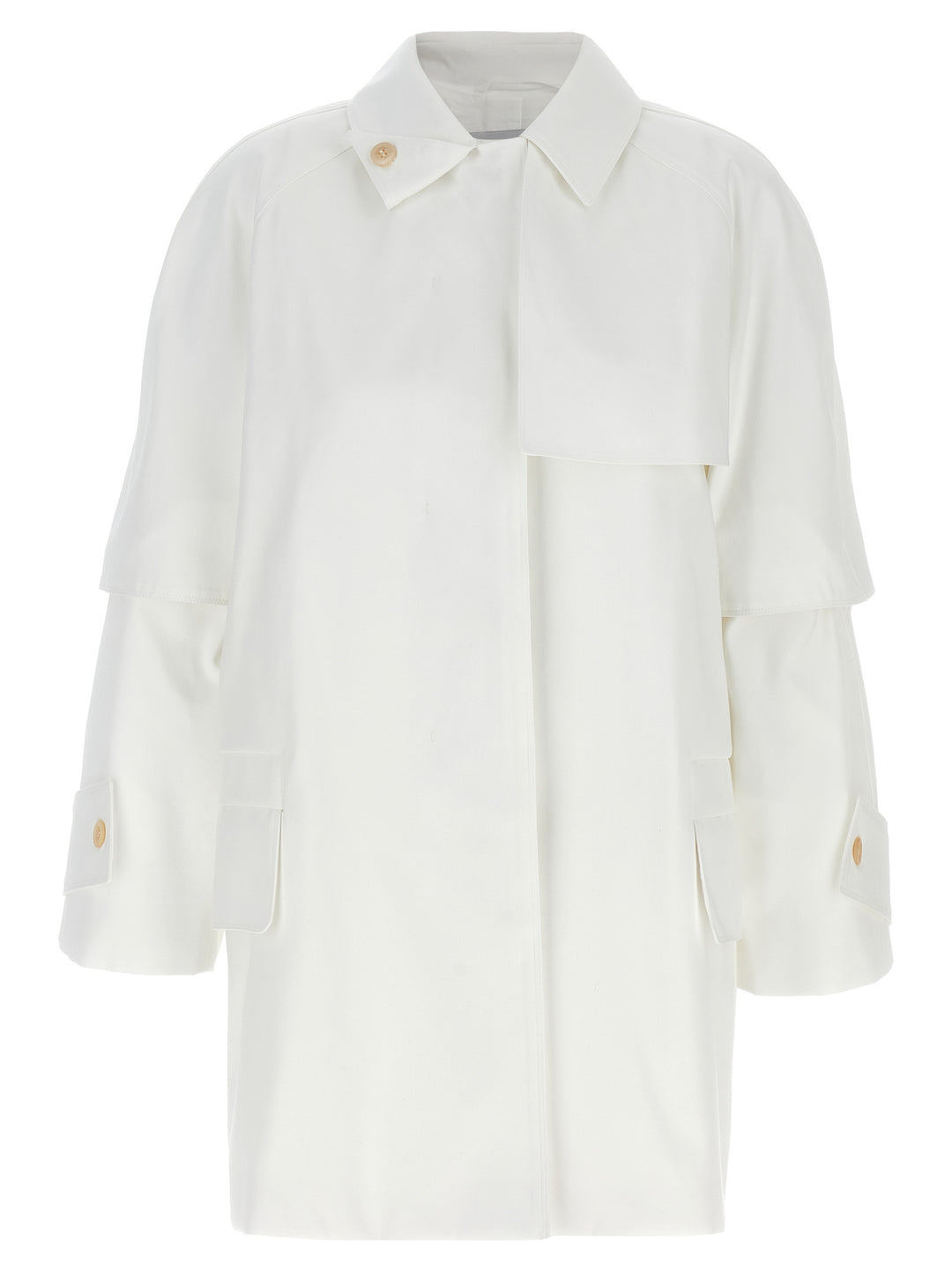 Max Mara Baba Coats and Trench Coats - White | 2a3e73d82a219d62c2e4adf87c83dce02c6eb57a