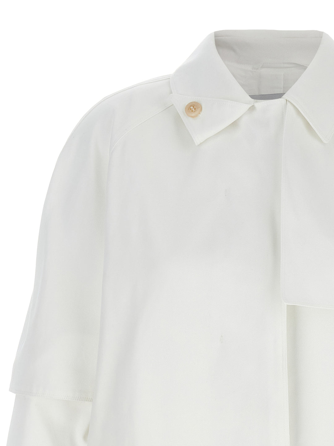 Max Mara Baba Coats and Trench Coats - White | 71a7700f56d23d93ce1a915ac16706e3ba2b8b19