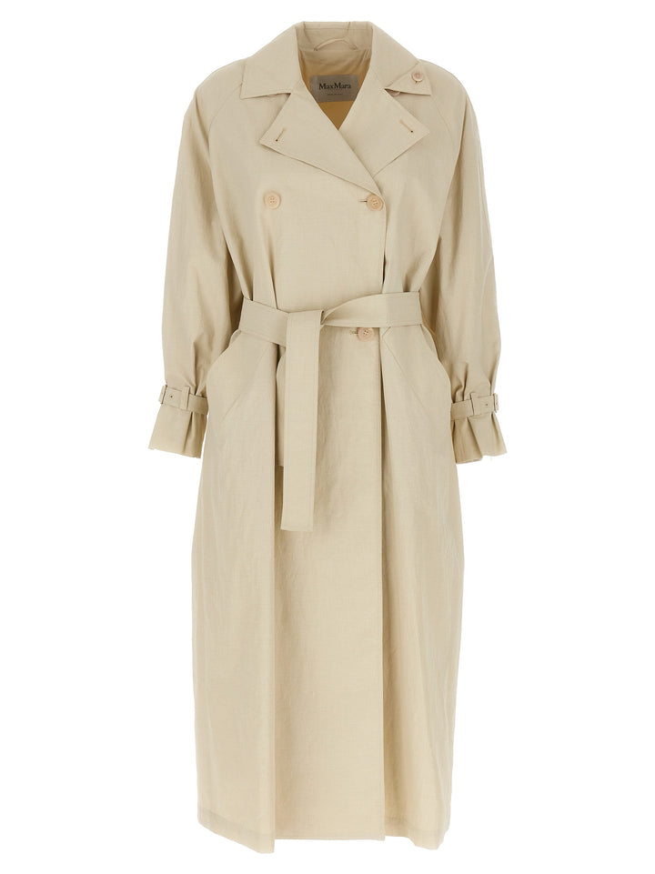 Max Mara Ronco Coats and Trench Coats - Beige | dc6219a876460fafde61af664d2ed8a62967df61