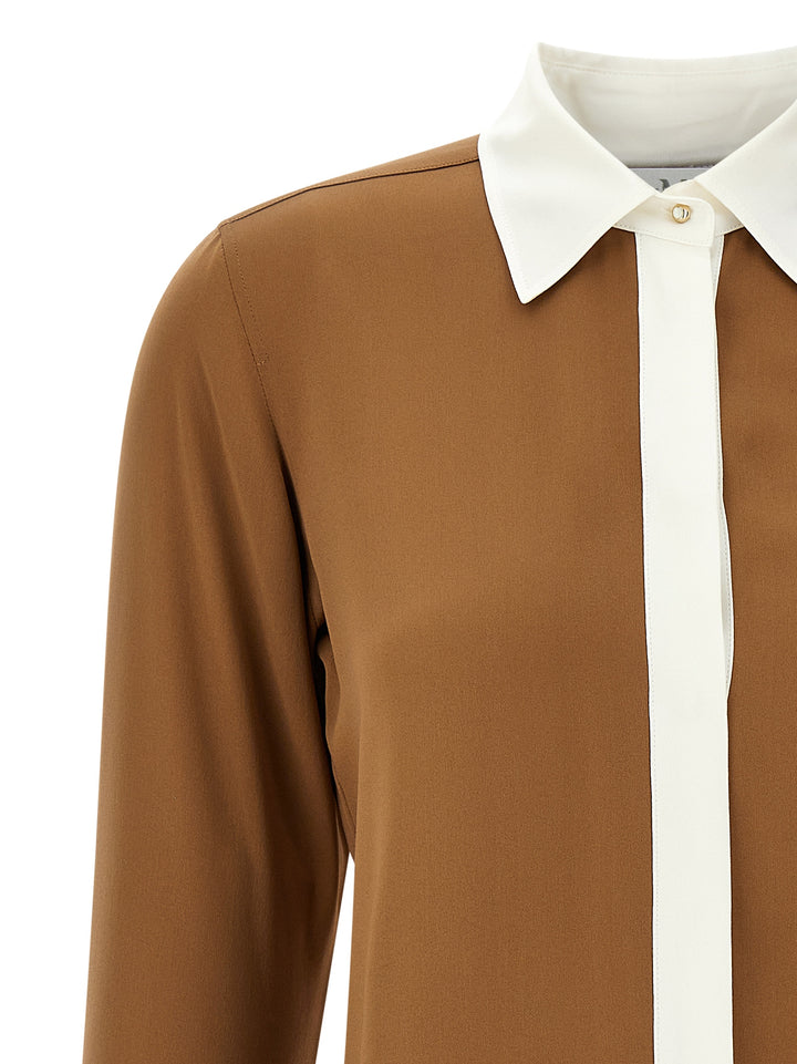Max Mara Pio Shirt and Blouse - Brown | e49b87e39b9915cb7148aca716cf06e48d7ad847