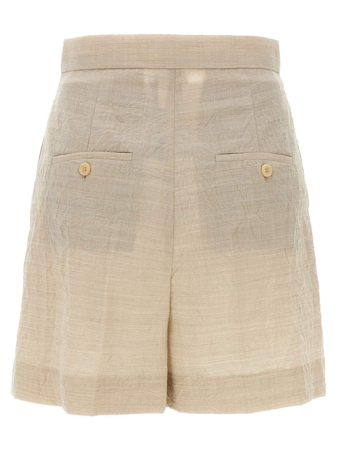 Max Mara Abisso1234 Bermuda and Short - Beige | 03d72ed55fca0cd989b52221d7264f553d99ecb6