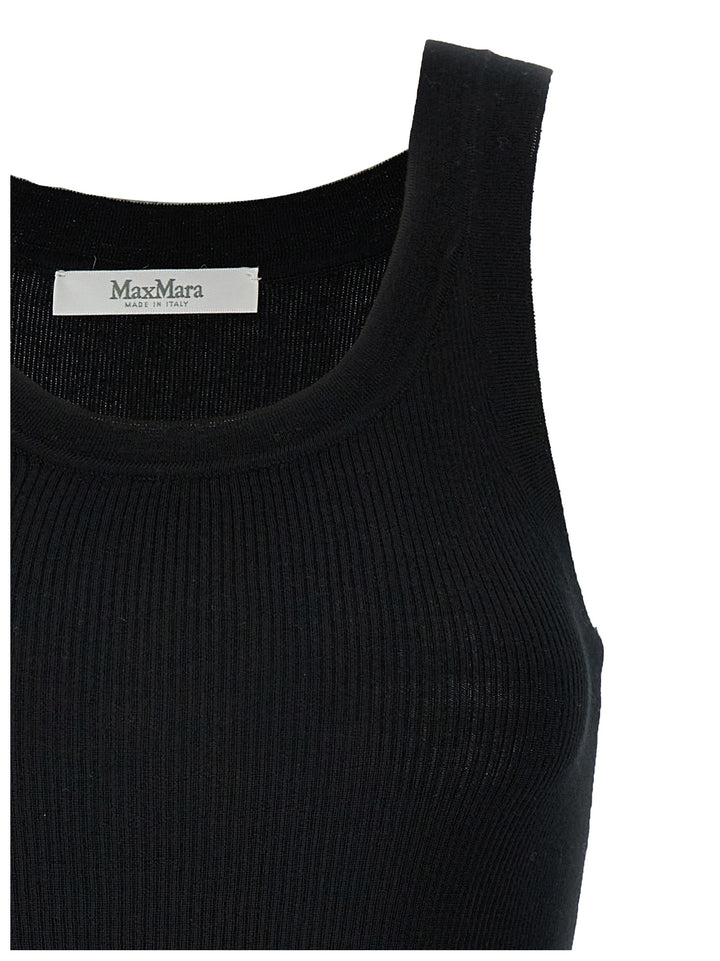 Max Mara Eliadi Tops - Black | 8c6861d2d363ce722a2a52a7570be3c1f447ae60