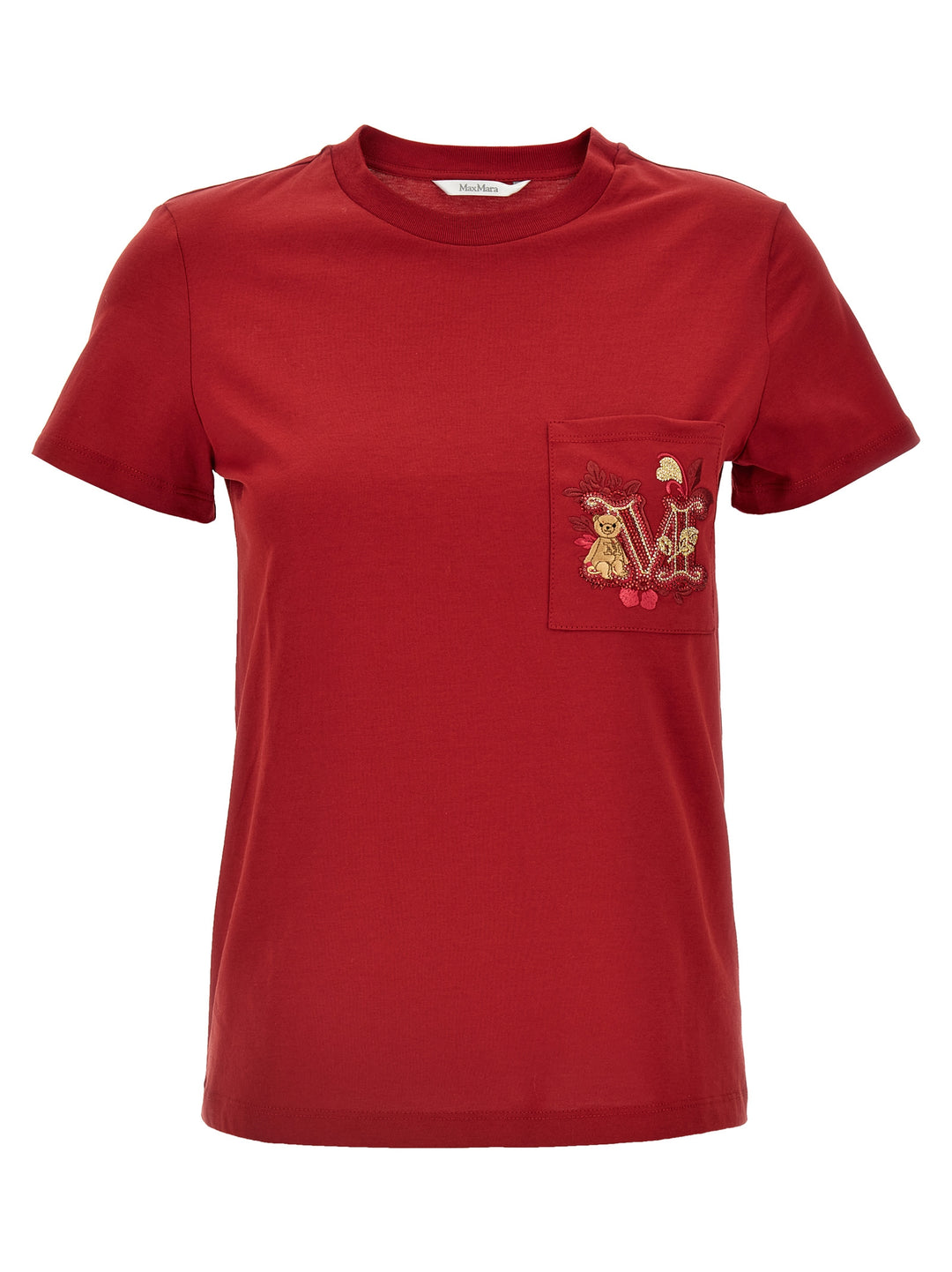 Max Mara Nunzio T-shirt - Red | 7decd99a6658ffeee3fc76a45cd9c097eae94227