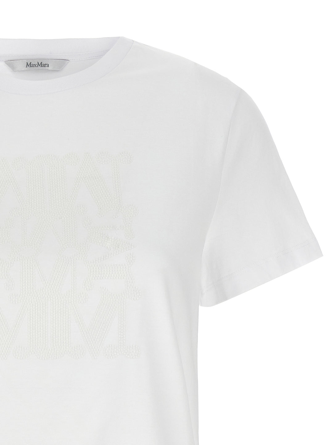 Max Mara Giovane T-shirt - White | 0f0ee6395f998f6e6150a61366aabf7c130b543a