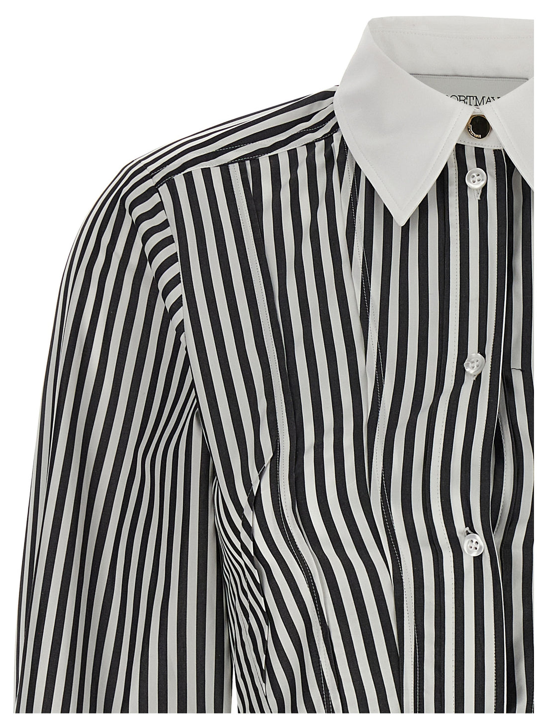 Sportmax Abano Shirt and Blouse - White/Black | 92016d3aea4229214ed0cb104293ead1ba188299