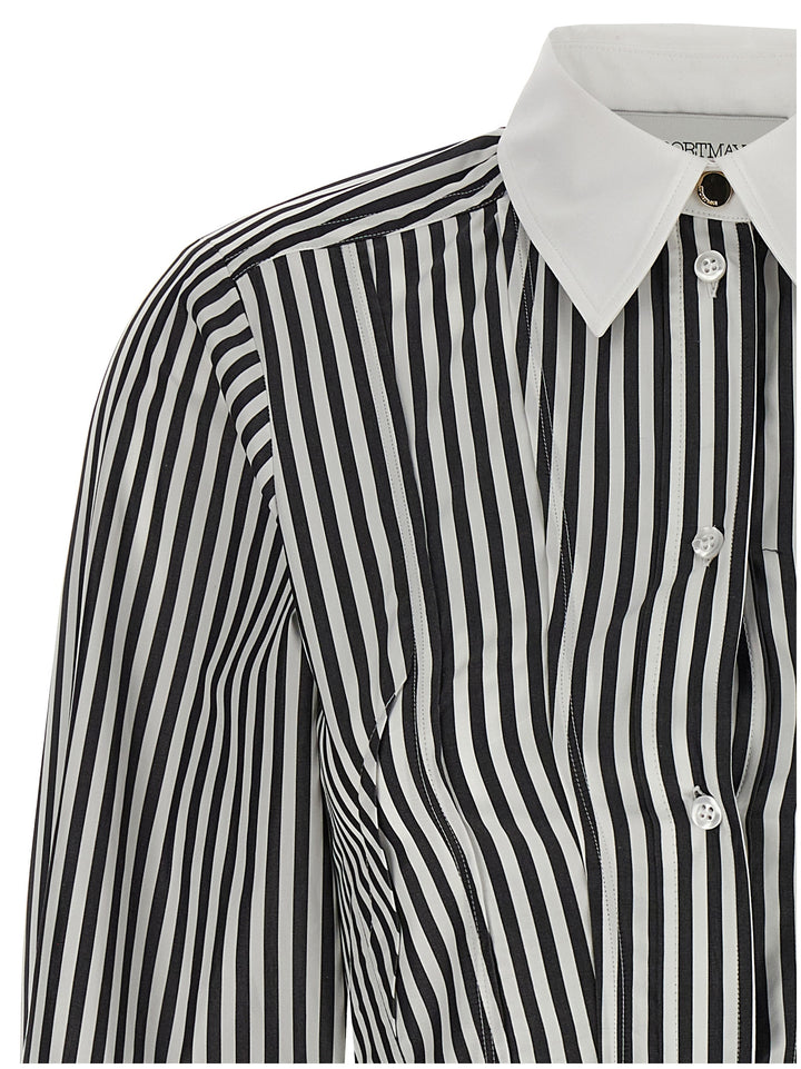Sportmax Abano Shirt and Blouse - White/Black | 92016d3aea4229214ed0cb104293ead1ba188299