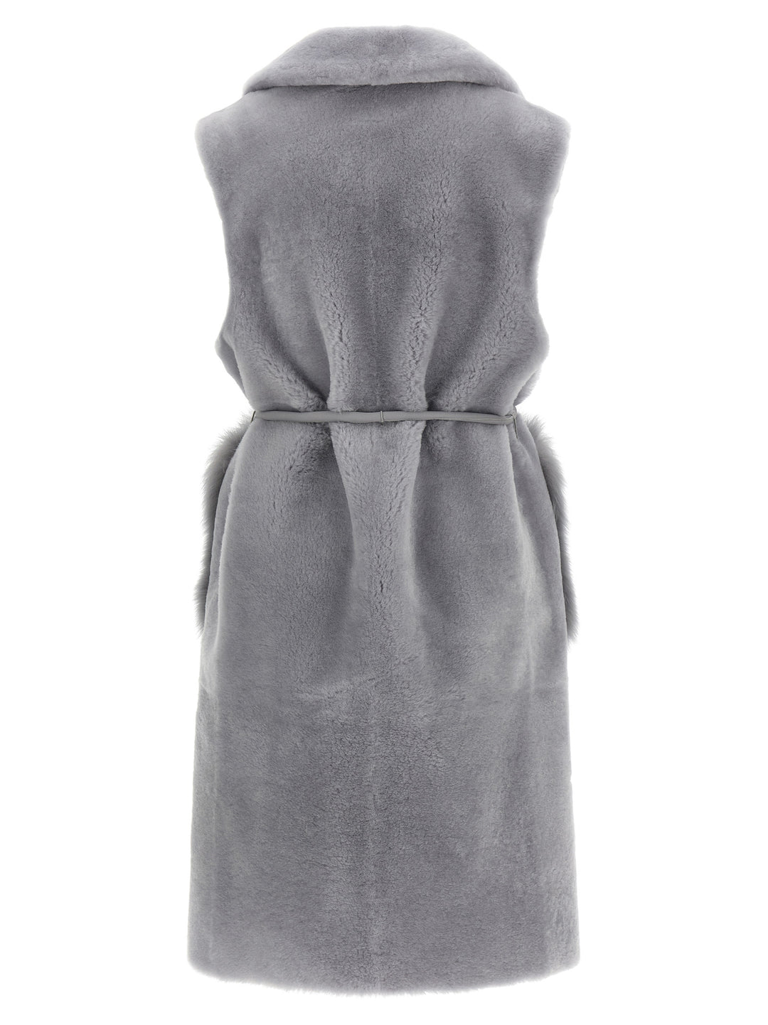 Blancha Merino Straight-Volpe Shadow Fur - Gray | fc889698cba8c8ce59713fb582ba6d99e6ef2090